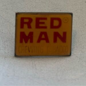 Vintage Red Man Chewing Tobacco pin